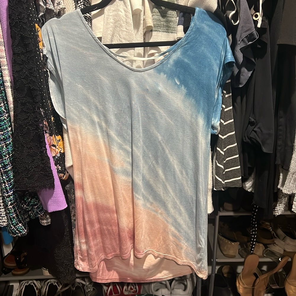 Blue/Pink shirt